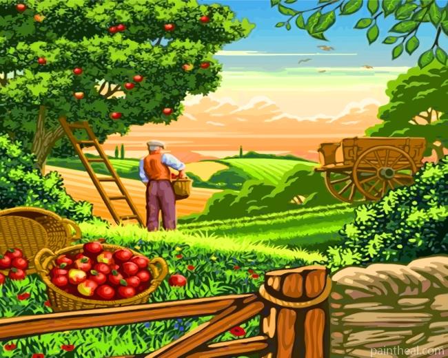 Framer Grandpa Painting By Numbers Kits