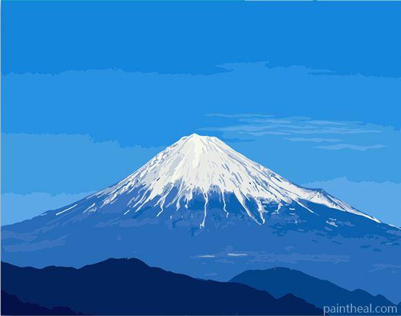 Mount Fuji Painting By Numbers Kits