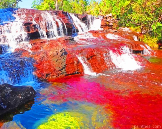 Parque Nacional Natural Serrania De La Macarena Painting By Numbers Kits