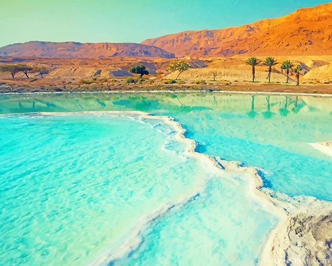 Red Sea in Israel Painting By Numbers Kits