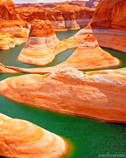 Utah Arizona Painting By Numbers Kits