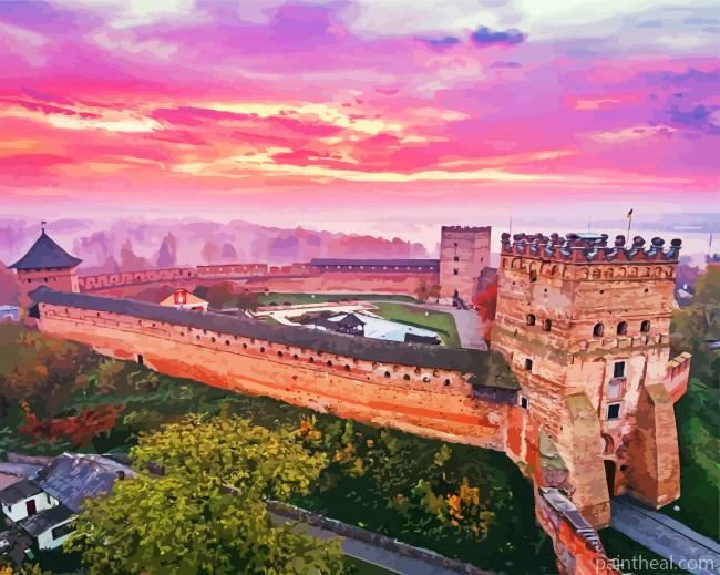 Lubart's Castle Painting By Numbers Kits