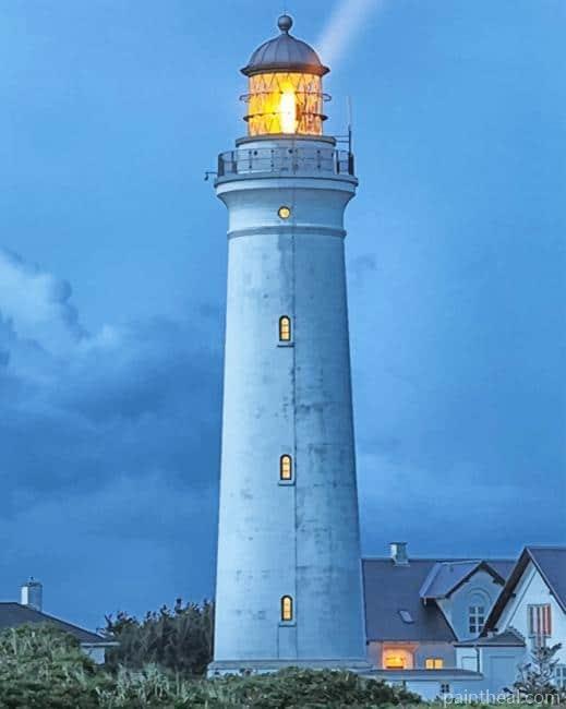 Hirtshals fyr Denmark Painting By Numbers Kits