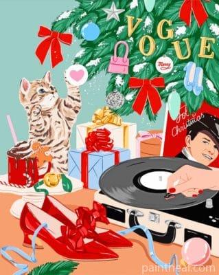 Aesthetic Christmas Vibes Painting By Numbers Kits