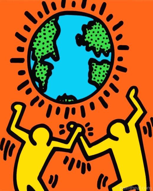 Keith Haring Painting By Numbers Kits