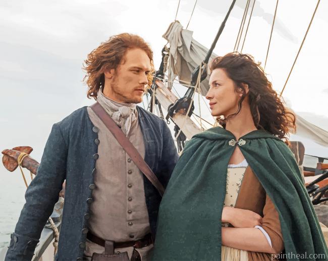 Outlander Lover Painting By Numbers Kits