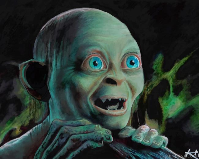 Smeagol The lord Of The Rings Painting By Numbers Kits