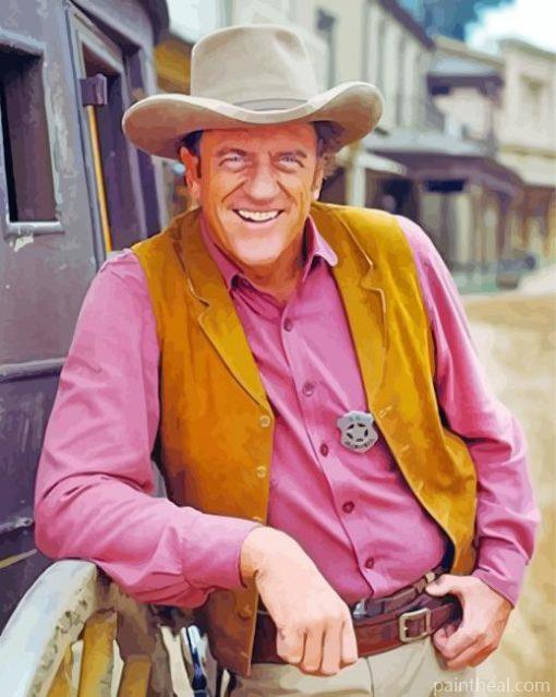 Gunsmoke Matt Dillon Painting By Numbers Kits