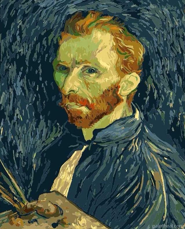 Van Gogh Self-portrait Painting By Numbers Kits