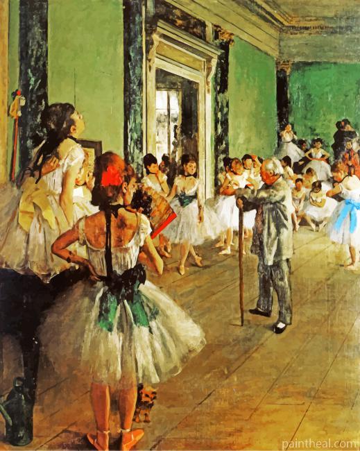 Edgar Degas Ballet Painting By Numbers Kits