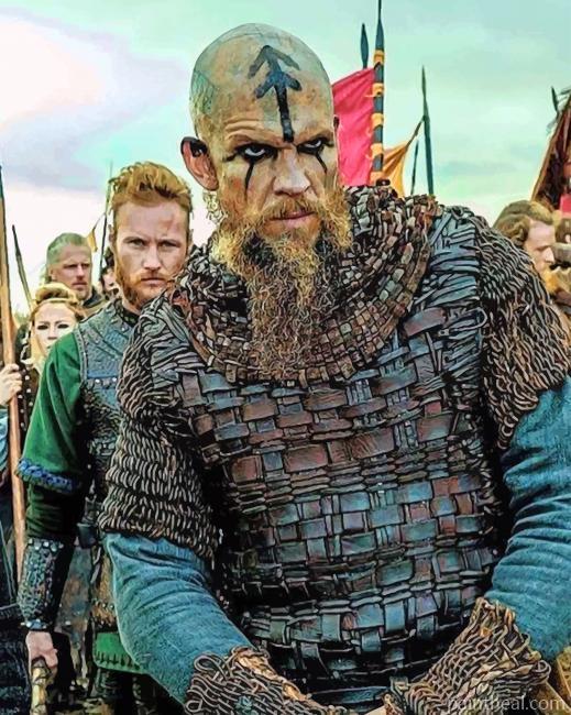 Vikings Floki Painting By Numbers Kits
