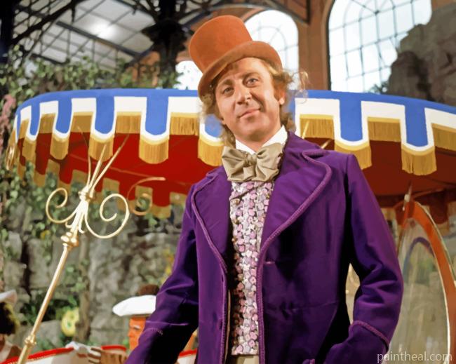 Willy Wonka And The Chocolate Factory Painting By Numbers Kits