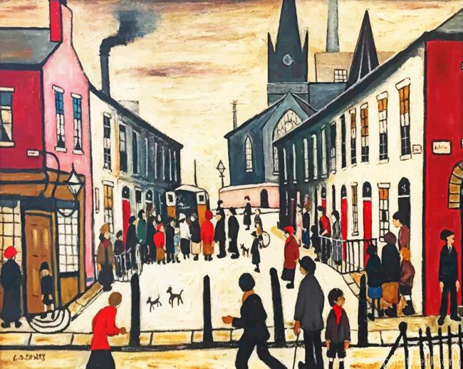 Lowry Art Painting By Numbers Kits