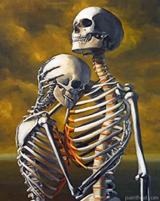 Love Skeletons Painting By Numbers Kits