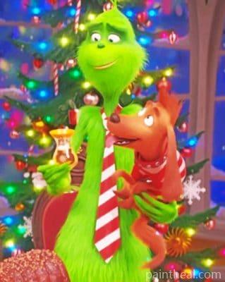Grinch And Max Painting By Numbers Kits