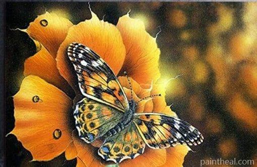 Autumn Butterfly – 5D Diamond Painting Painting By Numbers Kits
