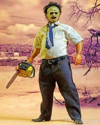 Texas Chainsaw – 5D Diamond Painting Painting By Numbers Kits