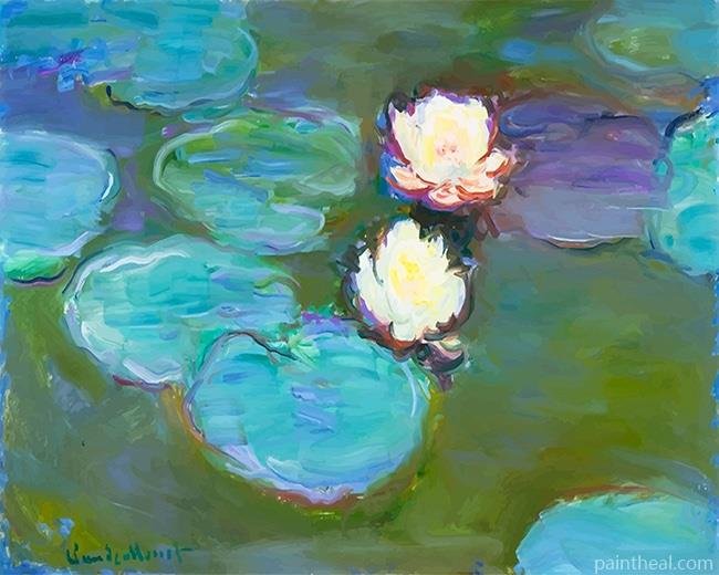 Claude Monet Water Lilies Painting By Numbers Kits