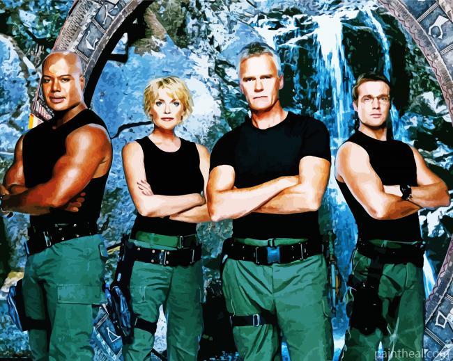 Stargate Characters Painting By Numbers Kits
