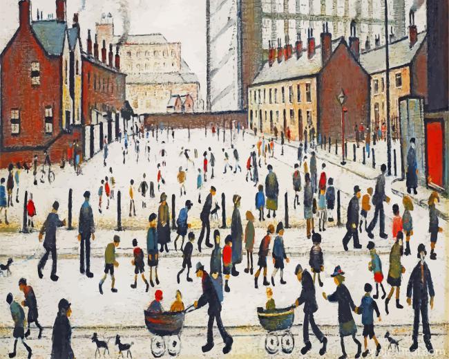 Lost L S Lowry Painting By Numbers Kits