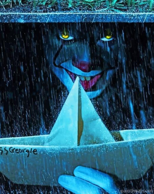 Pennywise In The Sewer Painting By Numbers Kits
