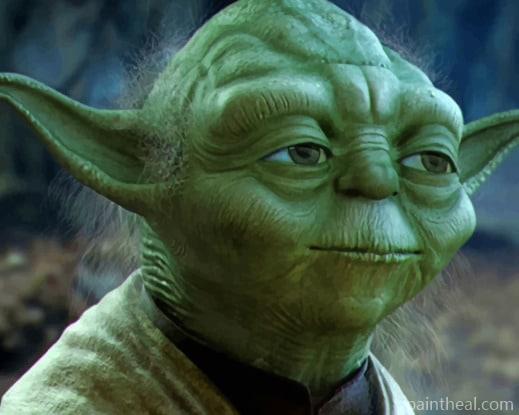 Star Wars Yoda Painting By Numbers Kits