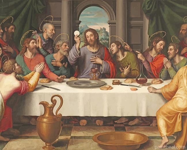 The Last Supper Da Vinci Painting By Numbers Kits