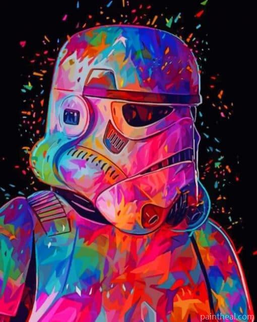 Star Wars Stormtrooper Painting By Numbers Kits
