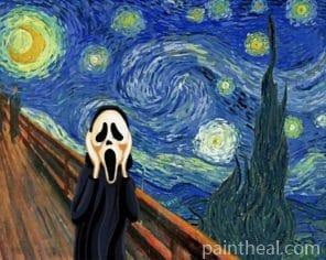 Starry Night Halloween – 5D Diamond Painting Painting By Numbers Kits