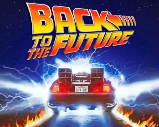 Back To The Future Trilogy Painting By Numbers Kits