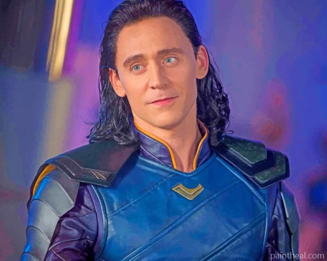 Thor Ragnarok Tom Hiddleston Painting By Numbers Kits