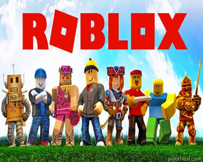 Roblox Team Painting By Numbers Kits
