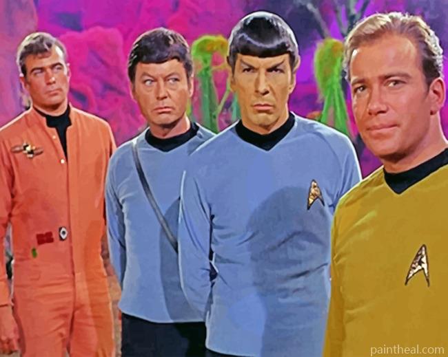 Star Trek Painting By Numbers Kits