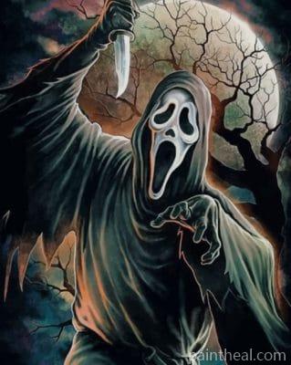 Ghostface – 5D Diamond Painting Painting By Numbers Kits