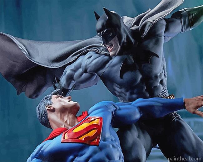 Batman VS Superman Painting By Numbers Kits