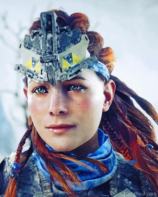 Aloy Horizon Painting By Numbers Kits