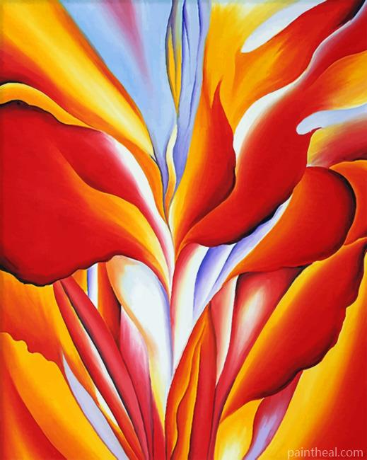 Georgia O Keeffe Art Painting By Numbers Kits