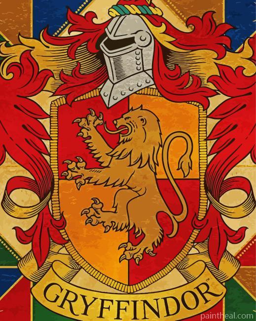 Gryffindor Painting By Numbers Kits
