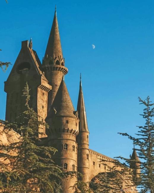 Harry Potter Castle Painting By Numbers Kits
