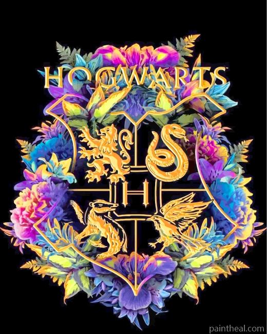Harry Potter Hogwarts Painting By Numbers Kits