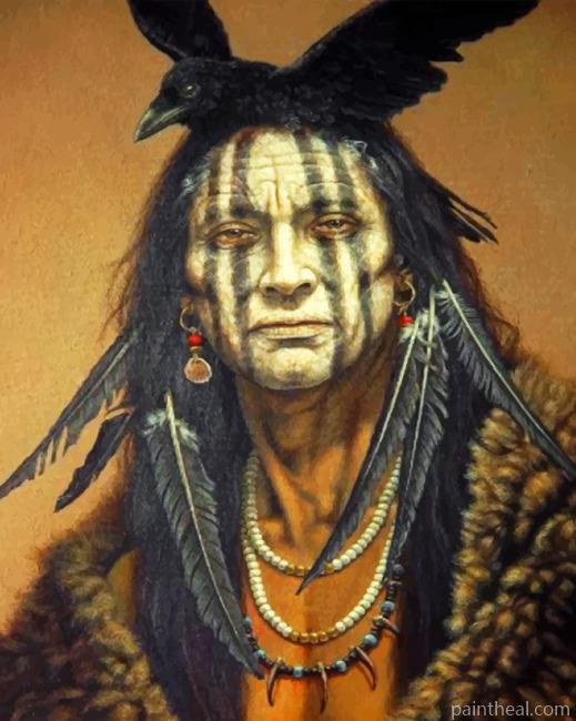 Native American Painting By Numbers Kits