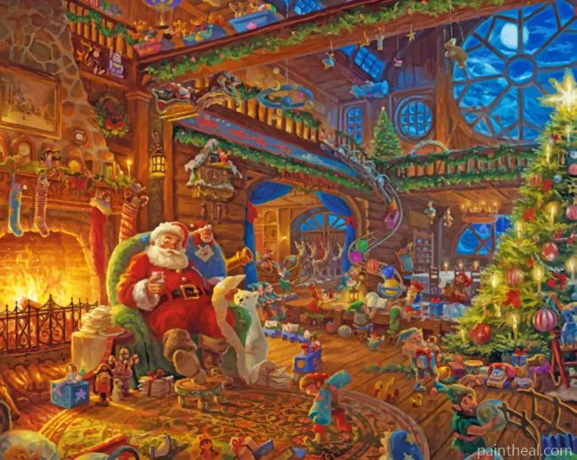 Christmas Time Painting By Numbers Kits