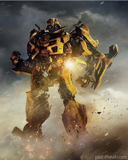 Bumblebee Transformer Painting By Numbers Kits