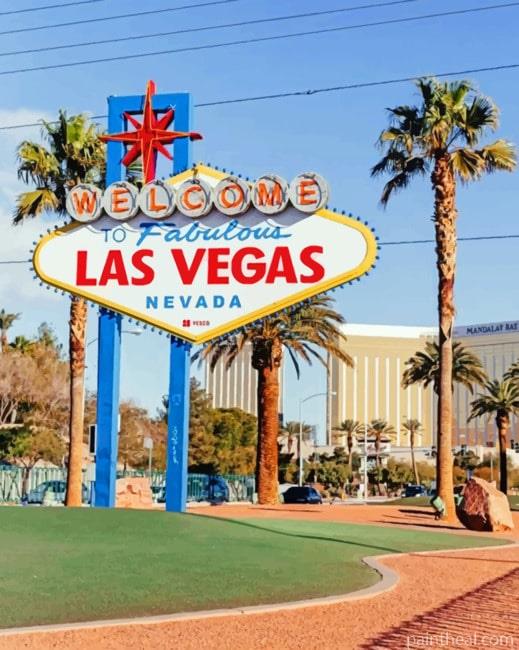 Las Vegas – 5D Diamond Painting Painting By Numbers Kits