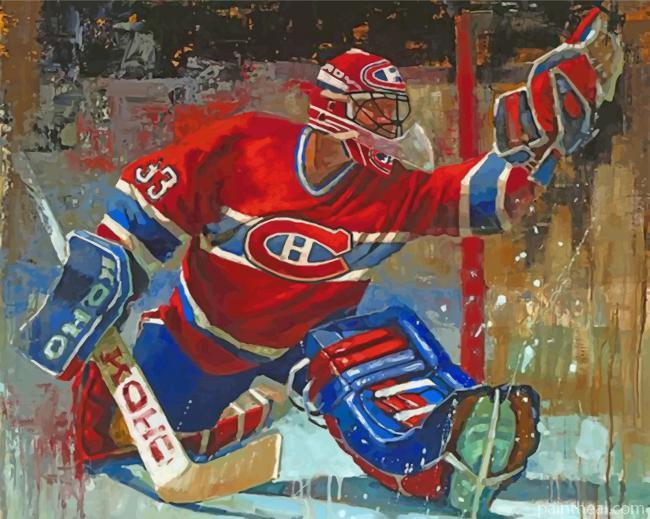 Ice Hockey Painting By Numbers Kits