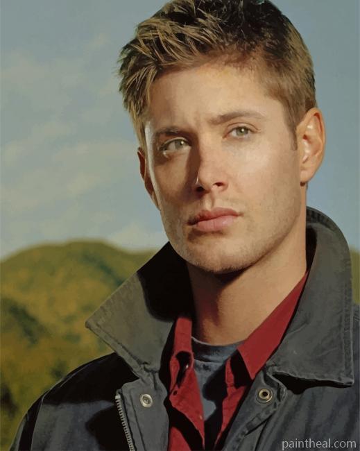 Dean Winchester Supernatural Painting By Numbers Kits