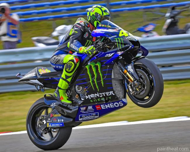 Valentino Rossi Painting By Numbers Kits