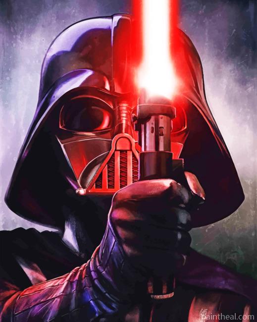 Darth Vader Star Wars Painting By Numbers Kits