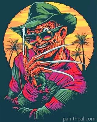 Freddy Krueger Staring – 5D Diamond Paintings Painting By Numbers Kits