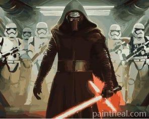 Star Wars The Force Awakens Painting By Numbers Kits